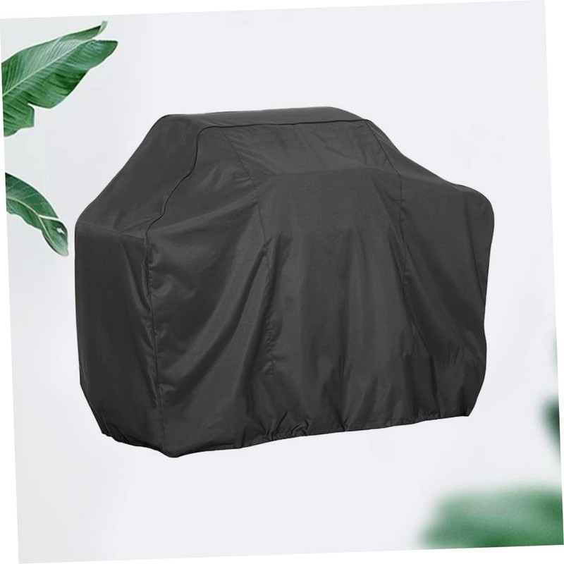 IWOWHERO 150x100x125cm BBQ Grill Cover Outdoor Barbecue Oven Cover Rectangular