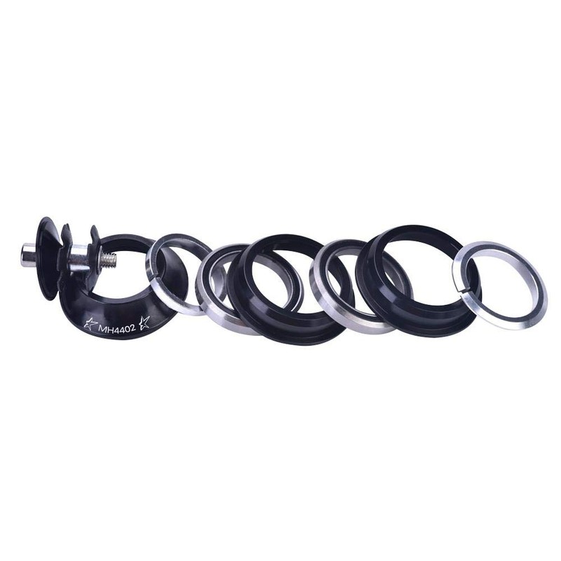 Keenso Bicycle Headset 44mm Head Tube Threadless with Cup Aluminum