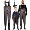 DaddyGoFish Chest Waders for Kids and Adults, Fishing and Hunting