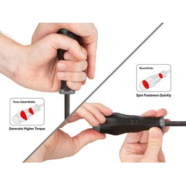 TEKTON 10 mm High-Torque Nut Driver | Made in USA | 26888