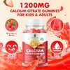 VCCHUYH VCCHUYH Calcium Citrate Gummies 1200mg, Chewable Calcium Supplements for