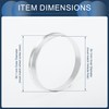 INFINAUTO Hub Centric Ring 54.1mm Inner to 56.1mm OD Car