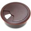 Brown 50mm ABS Worktop Cable Grommet