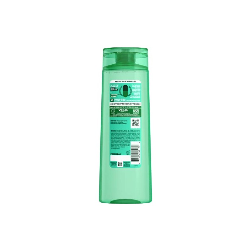 Garnier Fructis Pure Clean Shampoo, 12.5 fl. oz.