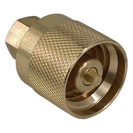 ASTAMOTOR RE7141F Forklift Propane Tank Connector Female Connection Fitting Adapter Valve