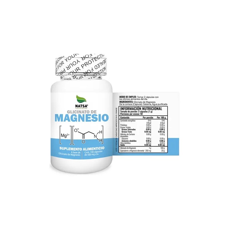 Pack Citrato De Magnesio Y Glicinato De Magnesio, Premium