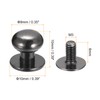 sourcing map 9 mm Ball Head Bolt Rivets Screws Back