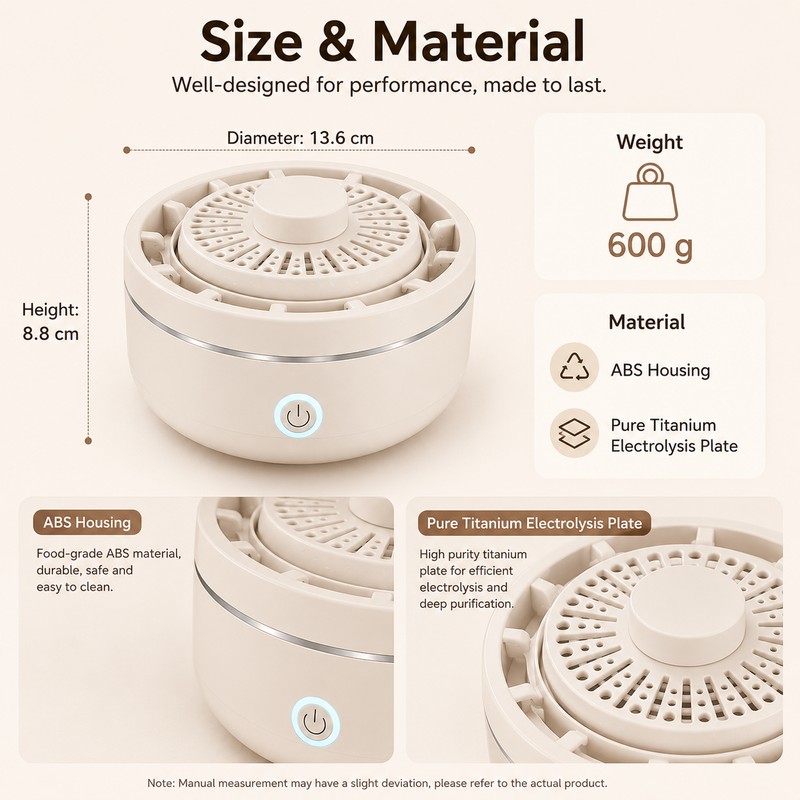 Portable Fruit & Vegetable Purifier for Home & Travel,Fruit and