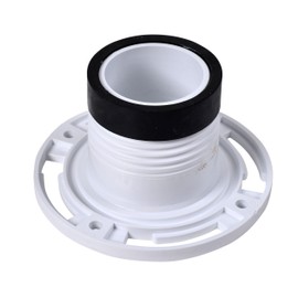 Oatey 4 in. PVC Twist-N-Set Closet Flange