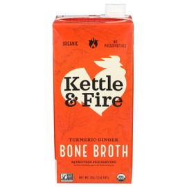 Kettle And Fire Broth Bn Chckn Trmrc Gng 32 OZ