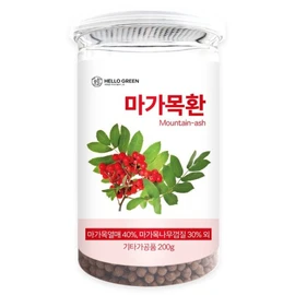 (헬로우 그린)국산 마가목환 200g(통) (Hello Green) Domestic Maackia Amurensis Fruit 200g (Whole)