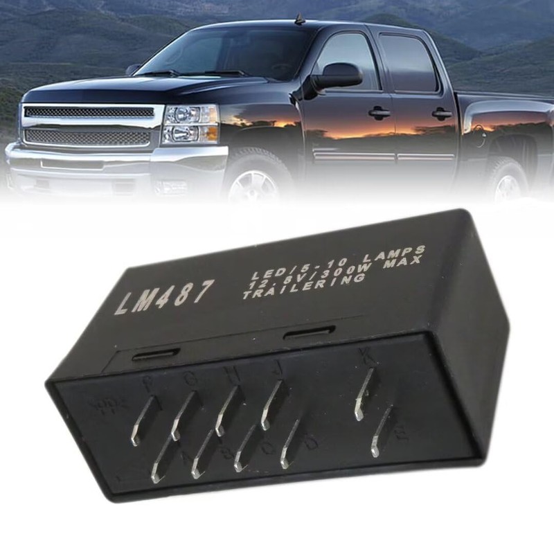 LM487 10383321 LED Flasher Relay Turn Signal for 2003-2007 Hummer