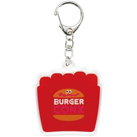 Skater ZACK1-A Burger Conx Potato Acrylic Key Holder