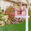 Dujiea Dachshund Puppy Dog Mailbox Cover Mailbox Wraps, Waterproof Mailbox