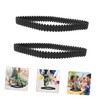 SAFIGLE 2 Pcs Rubber Crawler Tankway Truck Tank Crawler Replacement