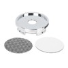 X AUTOHAUX 4 Pcs 57mm Car Wheel Center Caps Hub
