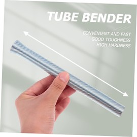 5pcs Spring Bender Tube Bender Tubing Straightener Air Compressor Accessories Air Conditioner Fin Kit Wire Bending Refrigeration Maintenance Tools Refrigerating Silver Spring Steel DOITOOL