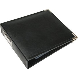 We R Memory Keepers Classic - Álbum de 3 anillas (piel, 15 x 15 cm), color negro