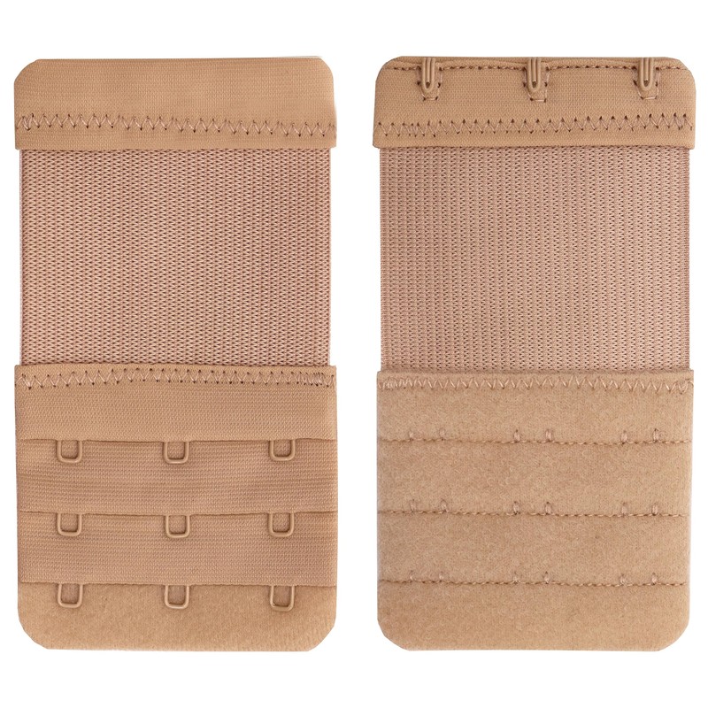 Tamlien Bra Extender 3 Hook,Stretchy Soft and Comfortable Bra Strap