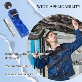 Spark Plug Gapping Tool - Professional Installation Device Gap Gauge | Wear-Resistant Feeler Gauge Maintenance Repair Tool for Automobile Motorcycles