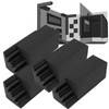 8 Pcs Studio Acoustic Foam Corner Bass Trap Sound Absorption