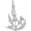 Rembrandt Thistle Charm - Metal - Sterling Silver