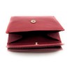 Genuine Leather Mini Purse Changing Purse Holiday Purse Red, cherry,