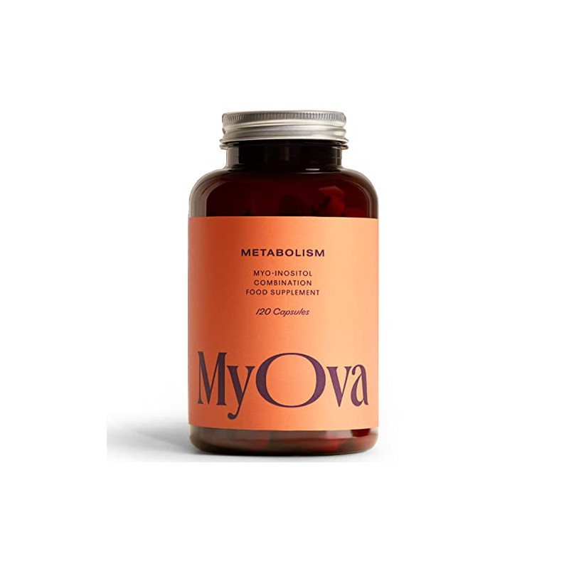 MyOva Metabolism, PMOS/PCOS Supplement, with Vitamin B6, (30-Day)