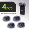 YOUSHARES Mic Wind Muff for DJI Mic - 4 Packs