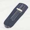 Adult Foot Measuring Device: Shoe Size & Foot Length Measurement Tool Black 2ea