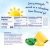 Dole Fruit Bowls Pineapple in Lime Flavored Gel, Back To
