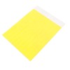 500PCS Paper Wristband Yellow Bracelets Disposable Waterproof Tear Resistant Paper
