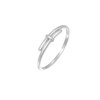 Elli Women's Basic Wrap Design Twisted Ring in 925 Sterling