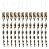 PESTEZE 12 Inches Bird Scare Silver Shiny Reflective Rods for