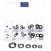 sourcing map 50 Pcs Internal Tooth Washers Set, 5 Sizes
