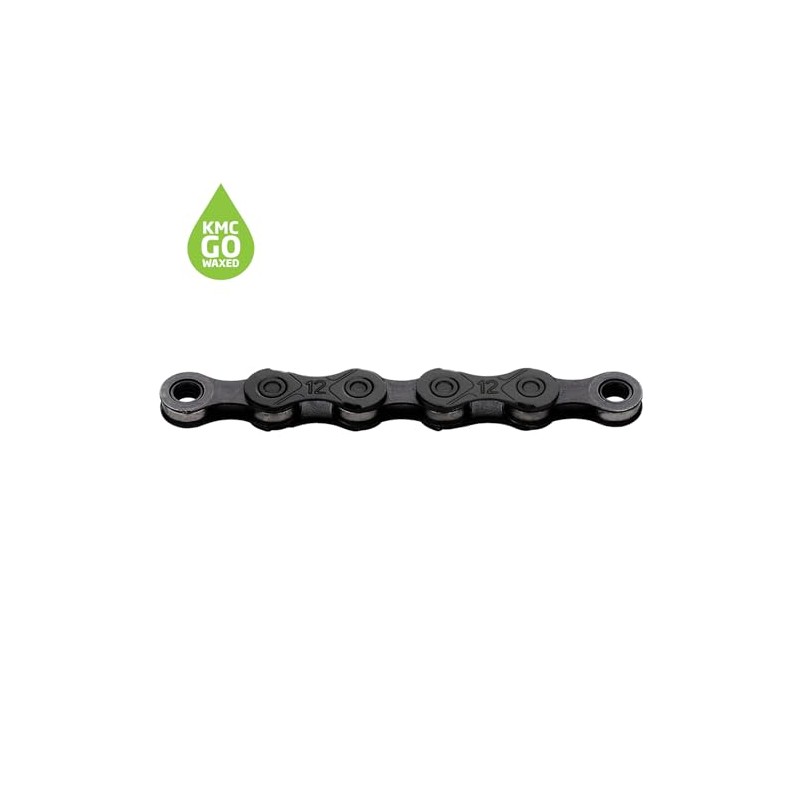 KMC X12 Waxed 12 Speed Chain, BlackTech, 126 Link