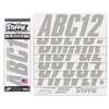 STIFFIE Shift Silver 3" Boat & PWC Registration Decals •