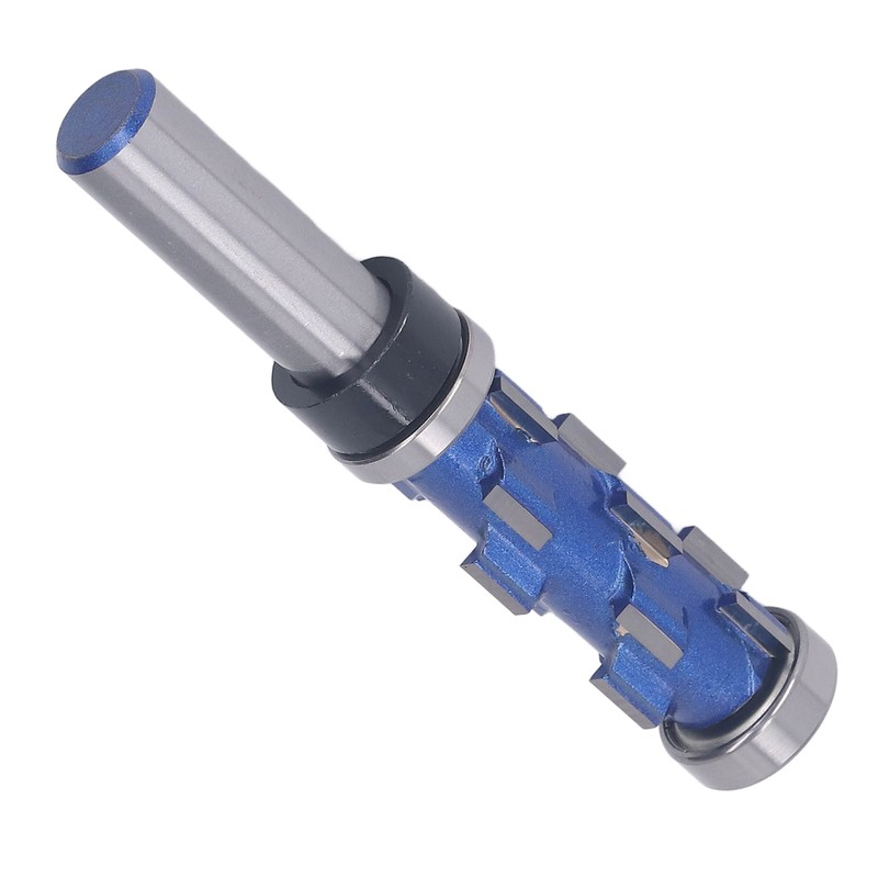 Spiral Flush Trim Router Bit 1/2x19x45mm Dual Bearing Round Shank