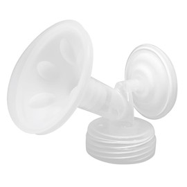 Momlacto 2Pcs Breastpump Flange Cushion for 24mm Shields Flanges Replace Flange Inserts Compatible with Spectra Pump Parts Reduce Nipple Tunnel (17mm)