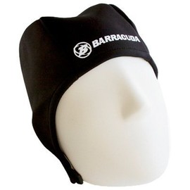 Barracuda Hothead Swim Cap, Black, Medium