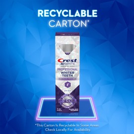 Crest Crest 3D White Toothpaste, Professional Ultra White, 75 mL