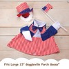 Fox Valley Traders Gaggleville Uncle Sam Goose Outfit, Fits Large