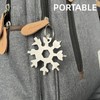 Gifts for Men, FODARSAI 18-in-1 Snowflake Multitool, Stocking Stuffers for