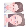 SEWACC 2pcs Washable Face Painting Board for Makeup Practice Reusable