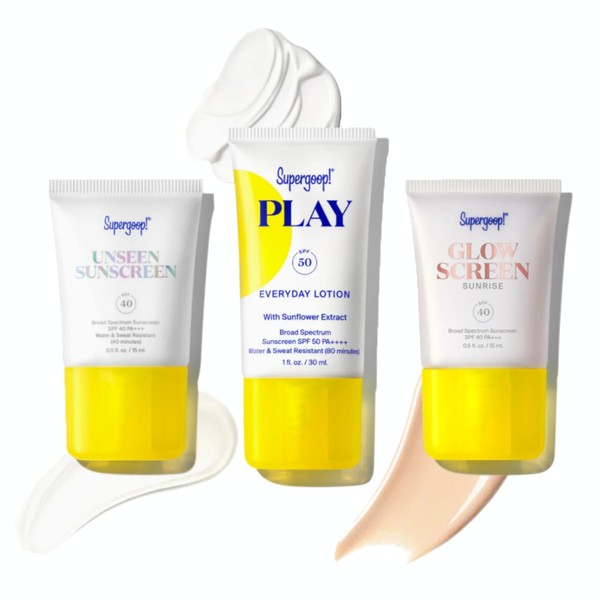 Supergoop! SPF Bestsellers Starter Set - Includes PLAY Everyday Lotion