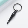 shajwo Creamtion Jewelry Italian Horn Urn Keychain for Ashes for