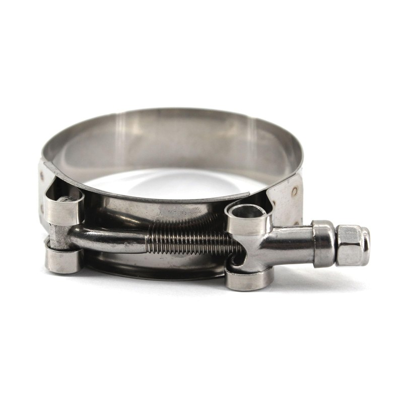 70-78mm 304 Stainless Steel T Bolt Hose Clamp Heavy Duty