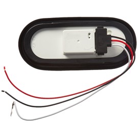 Buyers Products SL65CO 6" Oval Recessed Strobe Light, Clear, 24 LEDS, Warning Light For Trucks and Trailers, Emergency Lights for Vehicles