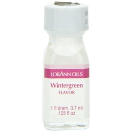 LorAnn Wintergreen SS Flavor, 1 dram bottle (.0125 fl oz - 3.7ml - 1 teaspoon) - 12 pack
