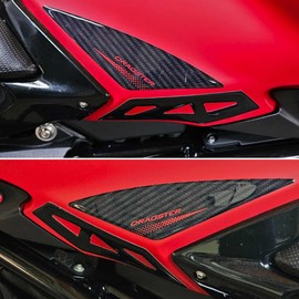 3D Side Tank Sticker Compatible with Motorcycle Mv Agusta Dragster 2020-23